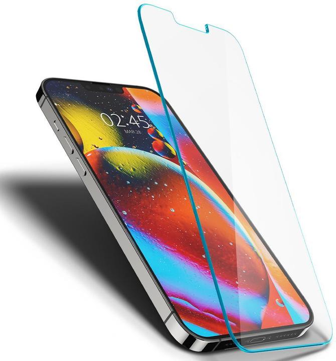 Produktbild Spigen Glas.tR EZ Fit (2 Stück, Apple iPhone 14, Apple iPhone 13, Apple iPhone 13 Pro)