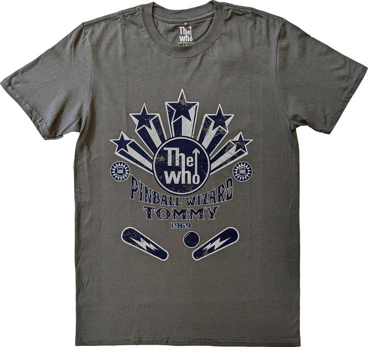 Immagine prodotto The Who Maglietta unisex adulto Pinball Wizard Flippers in cotone (XL)