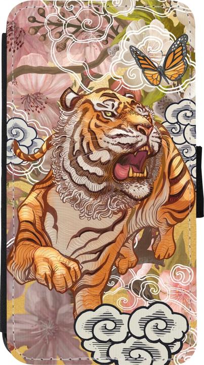 Image du produit PhoneLook Coque Wallet noir Spring 23 japanese tiger (Apple iPhone 11 Pro)