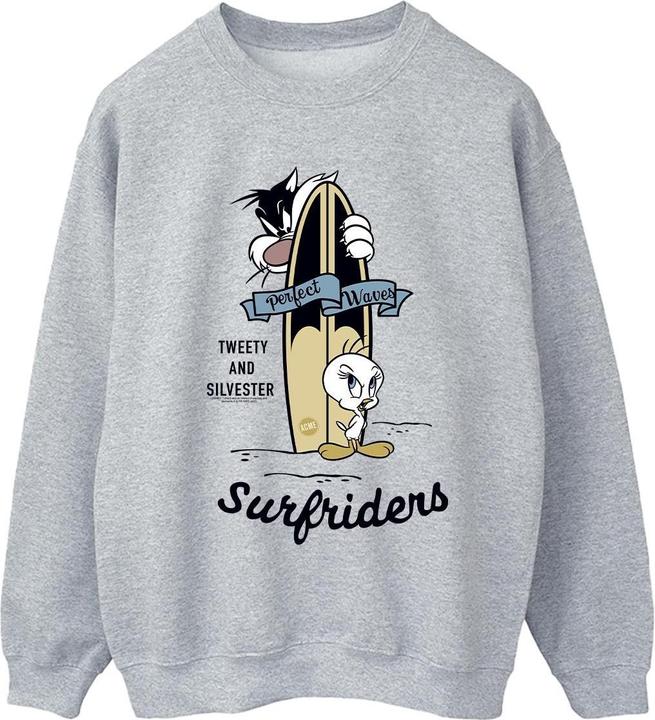 Image du produit Looney Tunes - Sweat TWEETY AND SYLVESTER PERFECT WAVES - Femme (M)