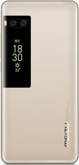 Produktbild Meizu Pro 7 (64 GB, Gold, 5.20", Dual SIM, 12 Mpx, 4G)