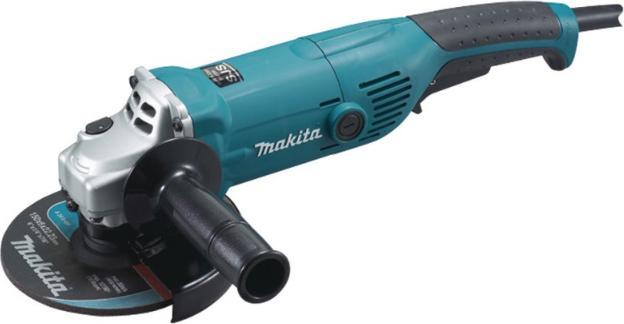 Immagine prodotto Makita GA6021CF01 Smerigliatrice angolare, 1450 W, 150 mm, impugnatura posteriore allungata, 3,0 kg (1450 W)