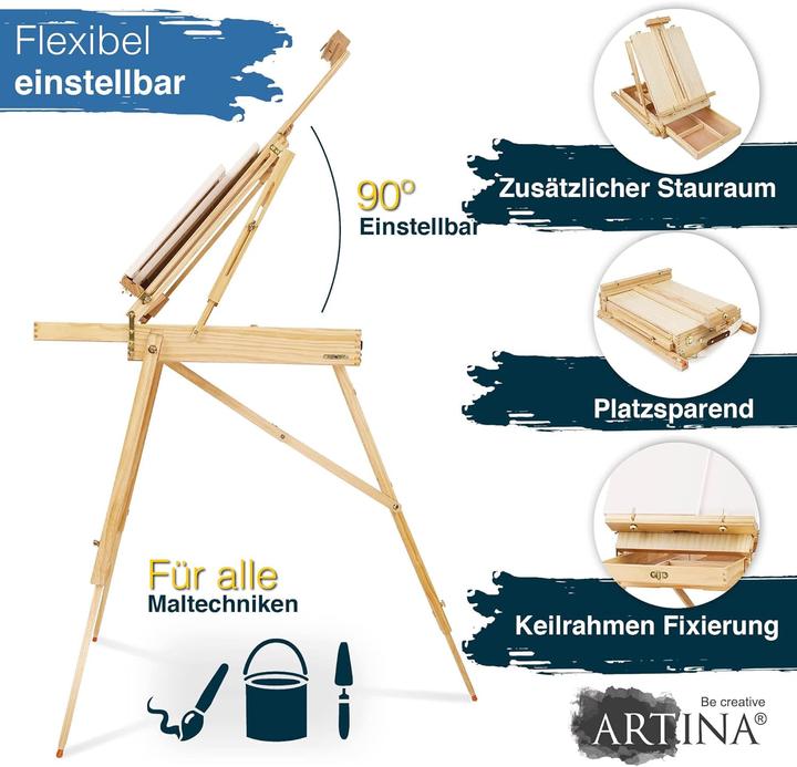 Produktbild Artina Staffelei-Set Madrid