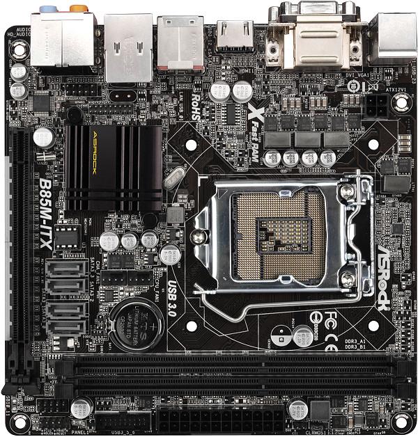 Produktbild AsRock B85m-Itx (LGA 1150, Intel B85, Mini-ITX)