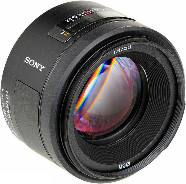 Image du produit Sony 50mm f/1.4, Full Frame A-Mount (Sony A)