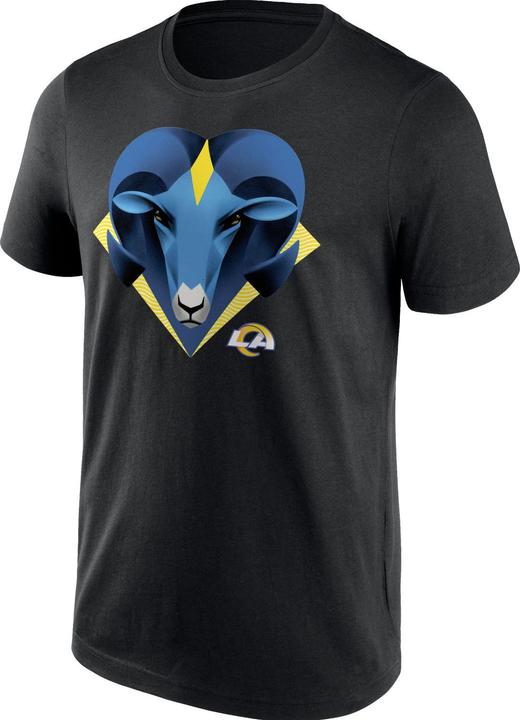 Actual product image Fanatics NFL Shirt - ILLUSTRATION Los Angeles Rams - XL (XL)