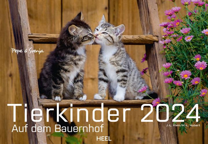 Produktbild Tierkinder auf dem Bauernhof Kalender 2024 (Deutsch)