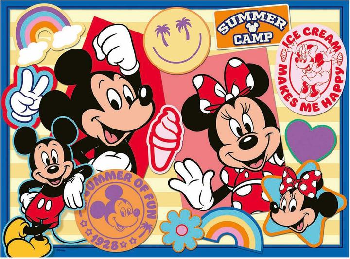 Produktbild Ravensburger Kinderpuzzle - 12004136 Unterwegs mit Mickey und Minnie - Puzzle für Kinder ab 8 (200 Teile)