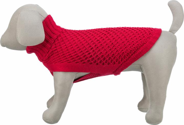 Image du produit Trixie Pull Norwood XXS, 21 cm, Rouge (Pull-over pour chien)