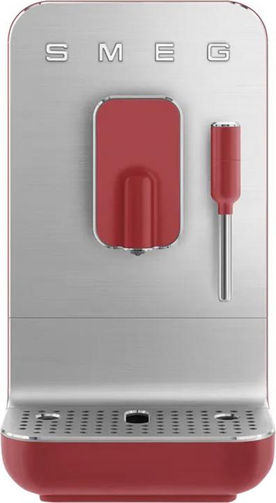 Actual product image Smeg Fully Automatic Coffee Machine 50's Style red