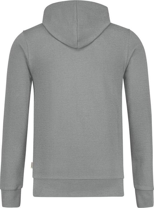 Actual product image Hakro Hooded sweat jacket Premium grey mottled, XS (XS)