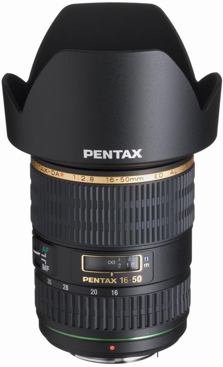 Image du produit Pentax Objectif SMC-DA 16-50mm, F2.8 ED/AL (IF) (Pentax K, APS-C / DX)