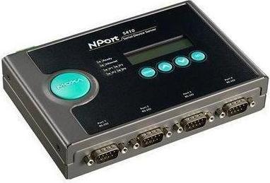 Actual product image Moxa NPORT 5410 - 4-port RS-232 serial device server