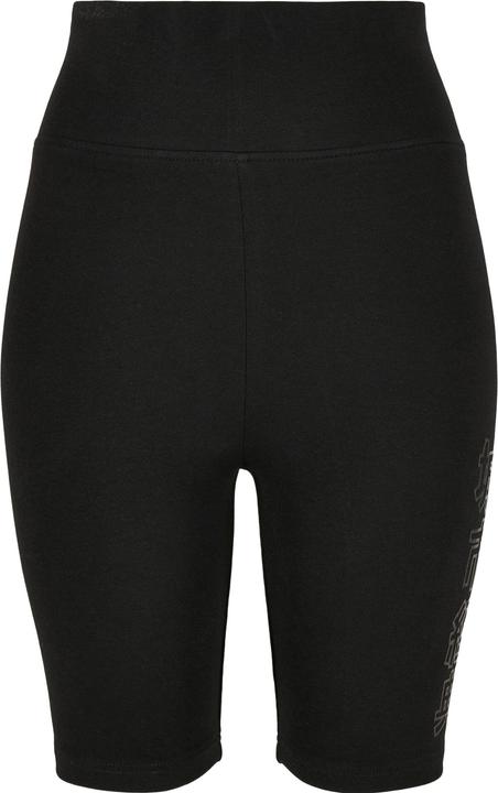 Actual product image Urban Classics Ladies High Waist Branded Cycle Shorts (M)