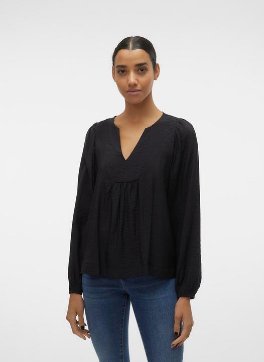 Immagine prodotto Vero Moda Vestibilità regolare Colletto alla mandarina Polso elasticizzato Camicia Camicia (S)