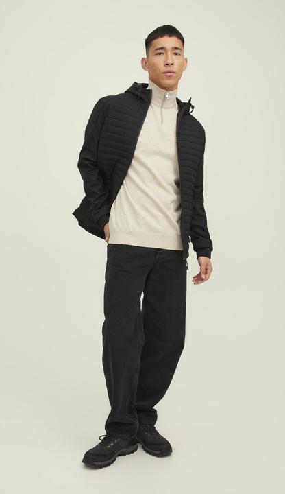 Actual product image Jack & Jones Half Zipper Knit Sweater (XL)