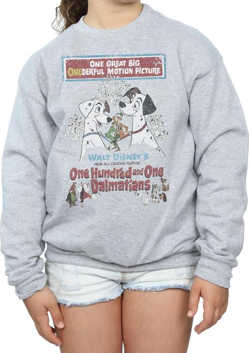 Image du produit Disney - Sweat DALMATIANS RETRO POSTER - Fille (152, 158)