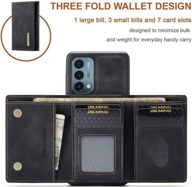 Produktbild Dg.Ming M1 Series Hardcase mit abnehmbarem Portemonnaie (OnePlus Nord N200 5G)
