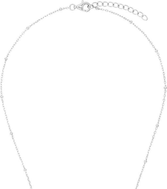 Image du produit Amor Collier pour femme, argent 925 Sterling, zirconium synth. (Argent 925, 3 cm)
