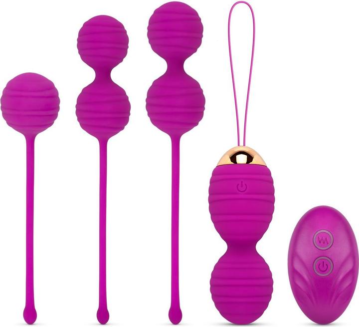 Easytoys KegelballenSet mit Fernbedienung Lila