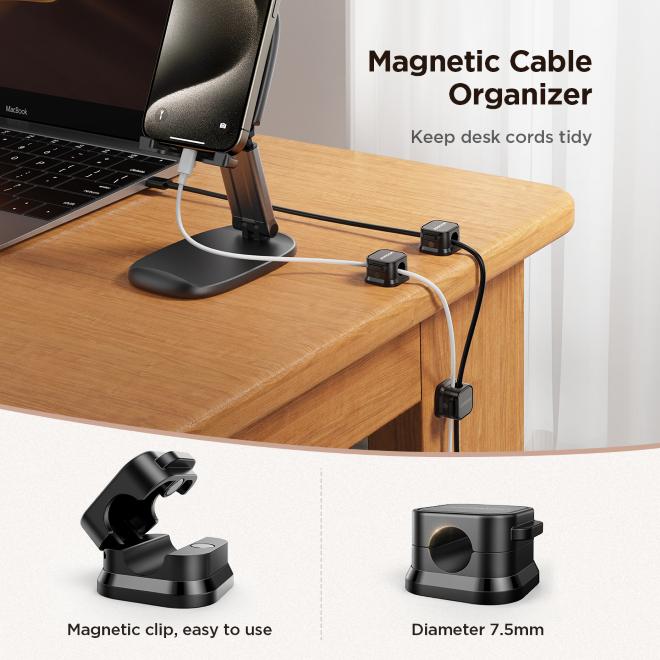 Actual product image Joyroom Magnetic cable organiser Cable Management