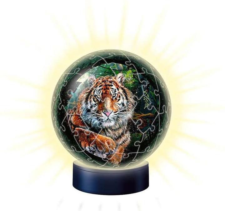 Produktbild Ravensburger Nachtlicht- Raubkatzen (72 Teile)