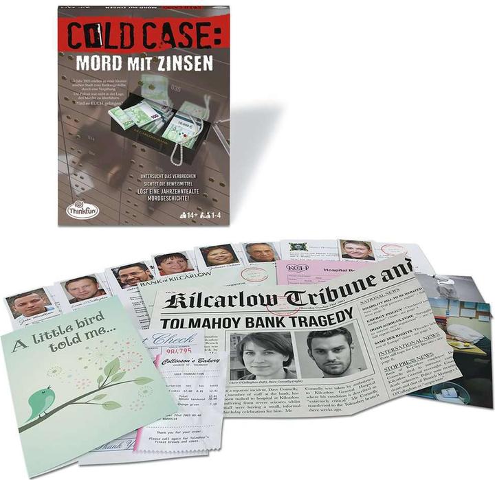 Immagine prodotto Thinkfun ColdCase: omicidio con interesse D (Tedesco)