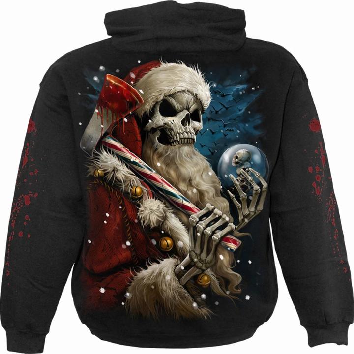 Image du produit Spiral - Sweat à capuche CANDY CANE SANTA - Adulte (XL)