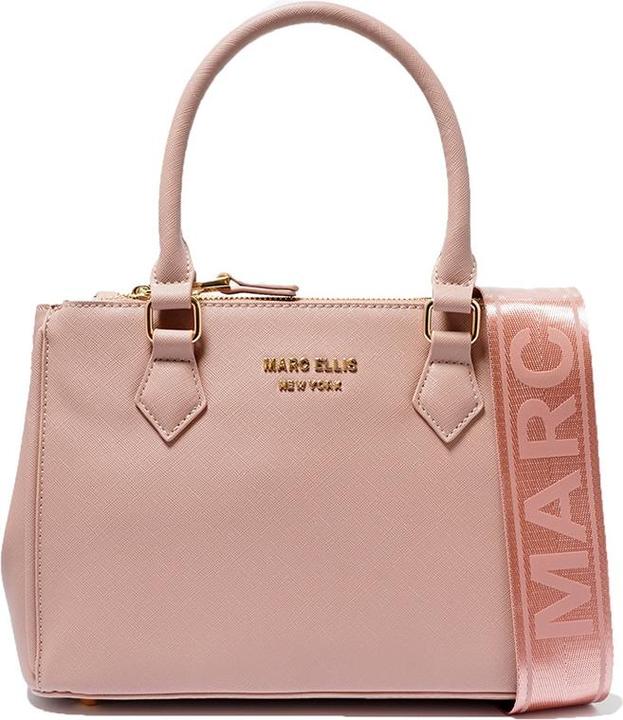 Marc Ellis Damen Schultertasche - Modell Valora Prime - 100% Polyurethan - 28.0 X 19.5 X 12.0 Cm