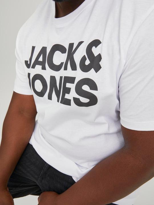 Produktbild Jack & Jones Logoprint Plus size T-shirt (6XL)