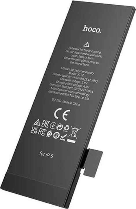 Actual product image Hoco - Smartphone Built-in Battery (J112) - iPhone 5 - 1440mAh - Black