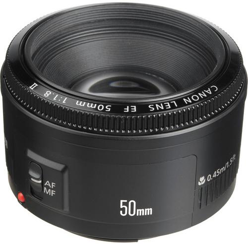 Immagine prodotto Canon EF 50 mm f/1,8 II - Importazione (Canon EF, Full-frame)