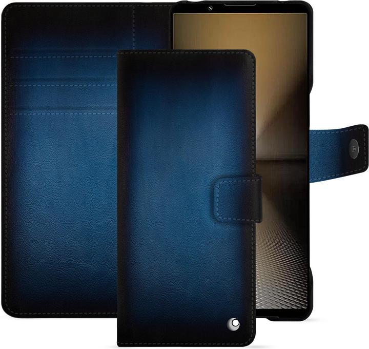 Actual product image Noreve Sony Xperia 1 VI leather wallet case (Sony Xperia 1 VI)