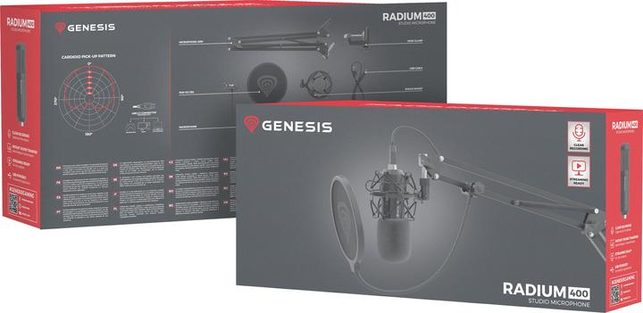 Immagine prodotto Genesis Microfono per PC Radium 400