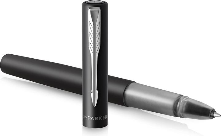 Immagine prodotto Parker Pen Scooter Vector XL Metallic C.C F (Nero/argento, 1 x)