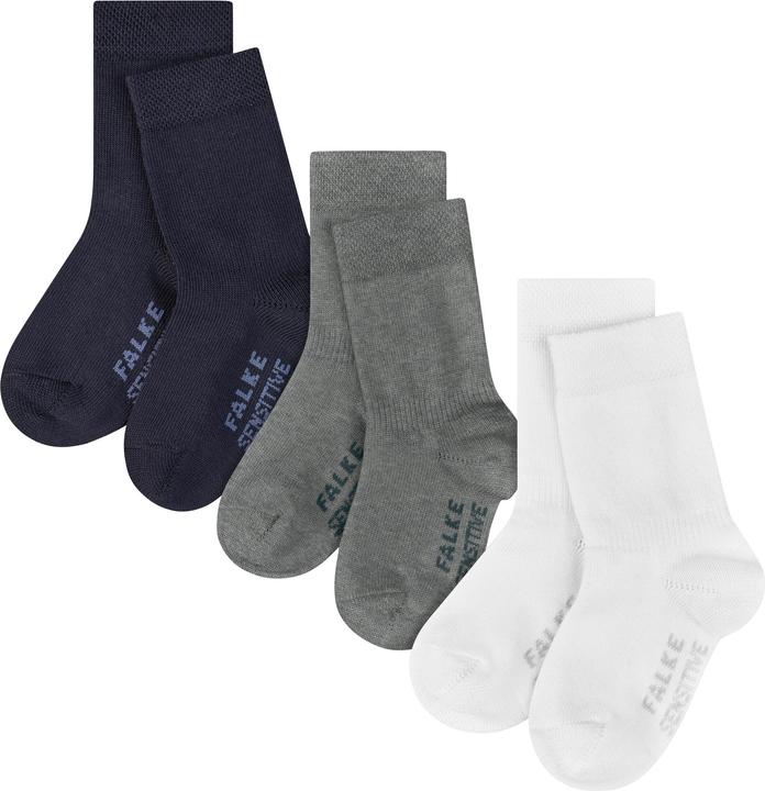 Falke Sensitive 3-Pack Babys Socken (3er Pack, 74/80)