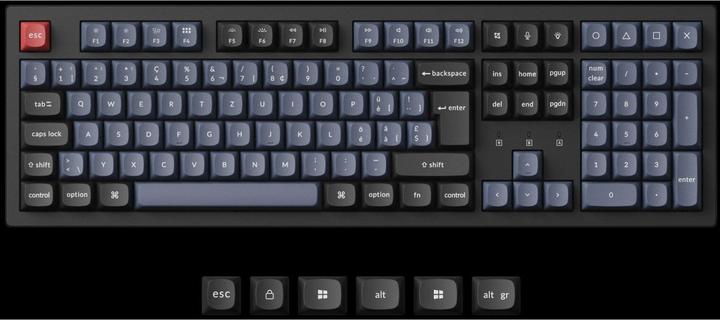 Actual product image Keychron K10 Pro (CH, Cable, Wireless)