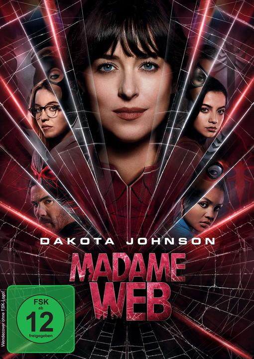 Actual product image Sony Madame Web (DVD, 2024, German, English)