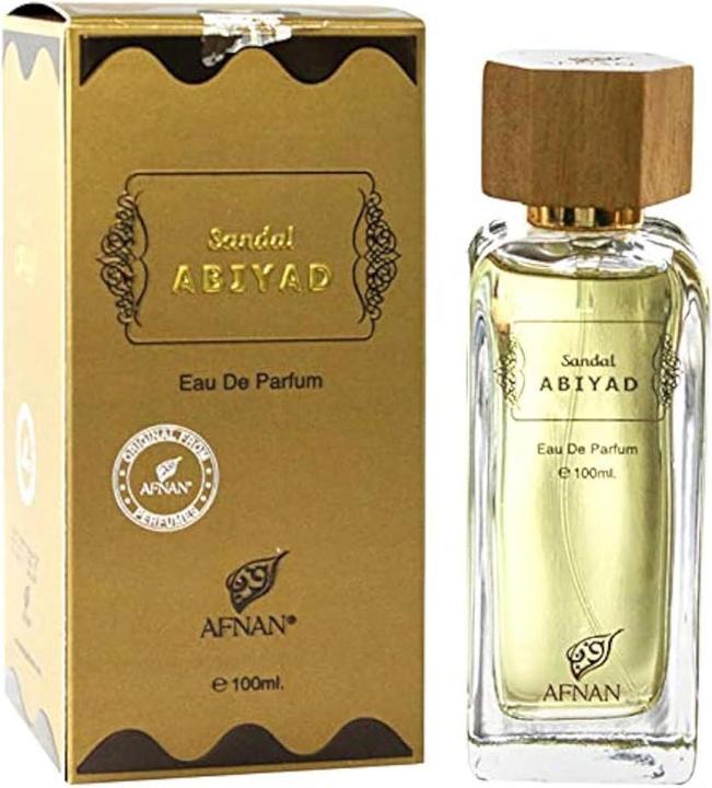 Actual product image Afnan Sandal Abiyad Eau De Parfum 100ml (Eau de parfum, 100 ml)