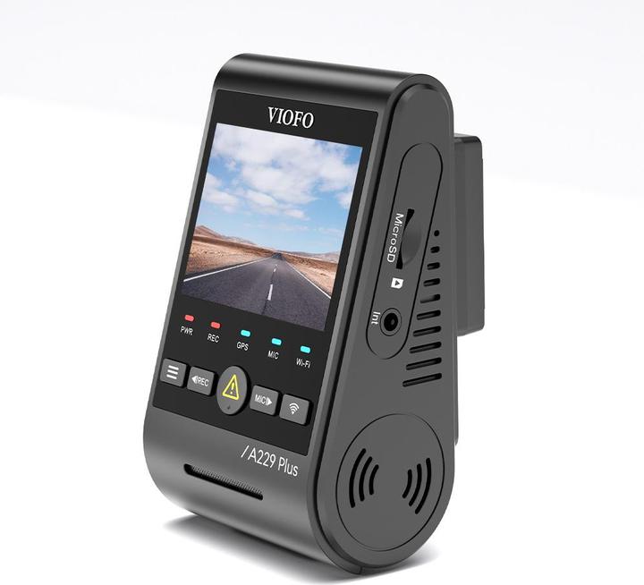 Actual product image Viofo A229 Plus Front dash camera with GPS (Wi-Fi, Built-in microphone, GPS receiver, Bluetooth)