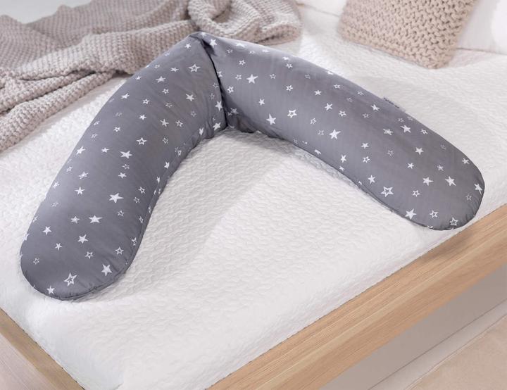 Actual product image Theraline Nursing Pillow "The Original" with Spelt Filling incl. Cover 190 cm (38 cm)