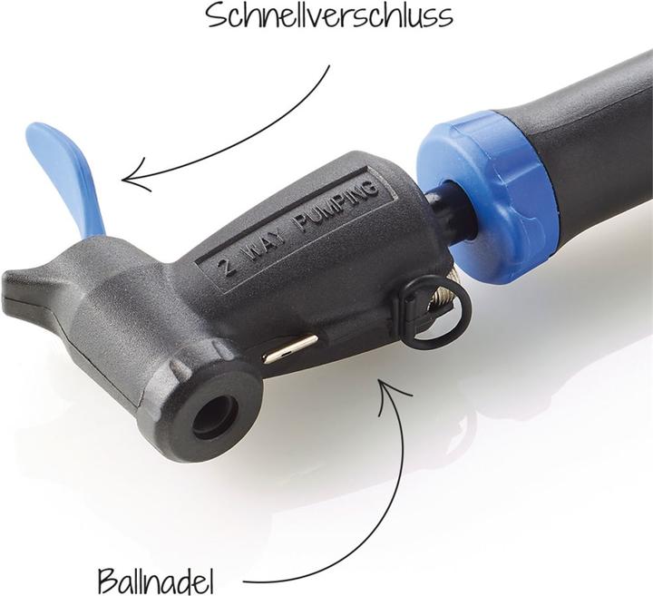 Immagine prodotto Fischer Mini-Fahrrad-Luftpumpe