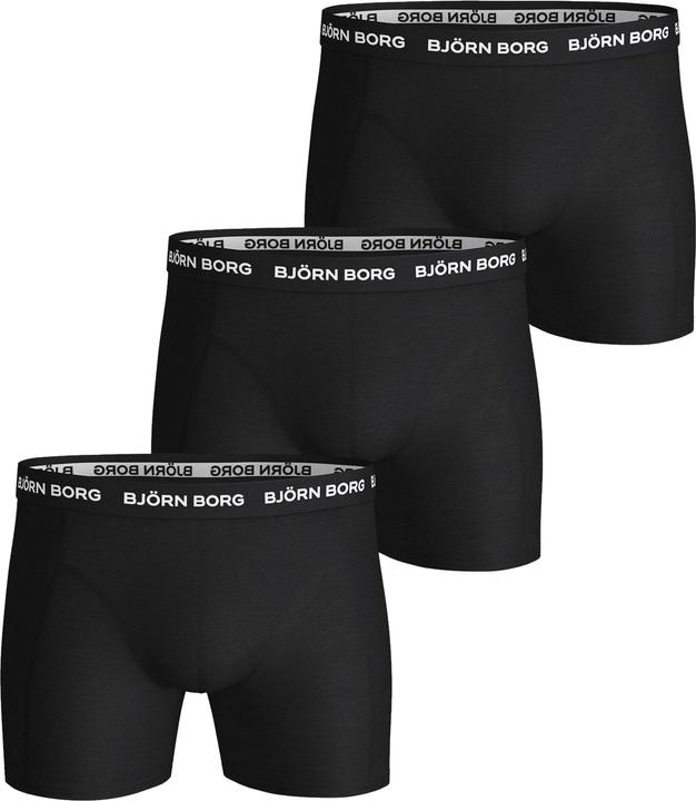 Produktbild Björn Borg Boxershorts Casual Stretch (S, 3er Pack)