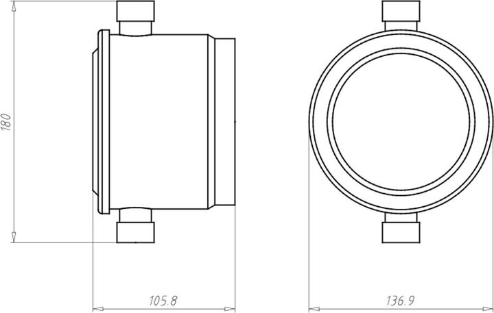 Produktbild Kaiser EB-Gehäuse HaloX 100mm ohne