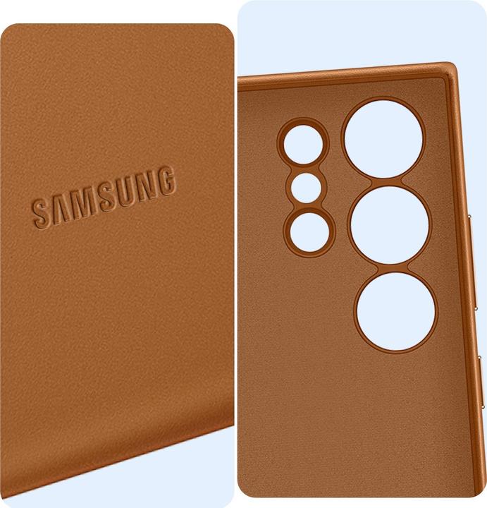 Actual product image Samsung Leather Case (Samsung Galaxy S23 Ultra)