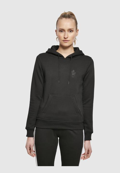 Produktbild Merchcode LadiesPeace - Scribble Hand Black Hoody - 161483 (S)