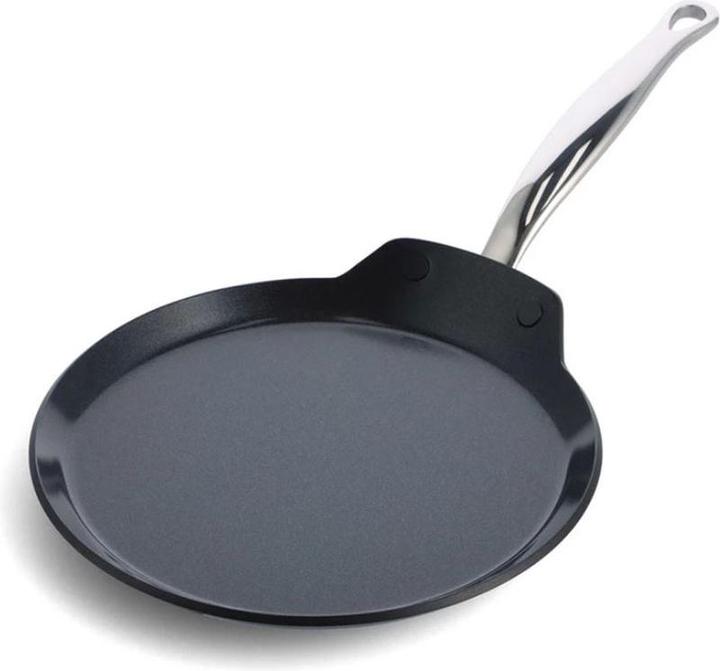 Actual product image Greenpan Barcelona Pro Pannenkoekenpan met keramische antikleeflaag met deksel 24 cm (24 cm)