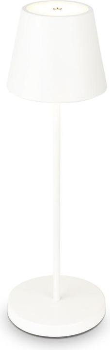 B.K.Licht Lampe de table LED rechargeable, blanc, 1x platine LED/2,6W (240 lm)