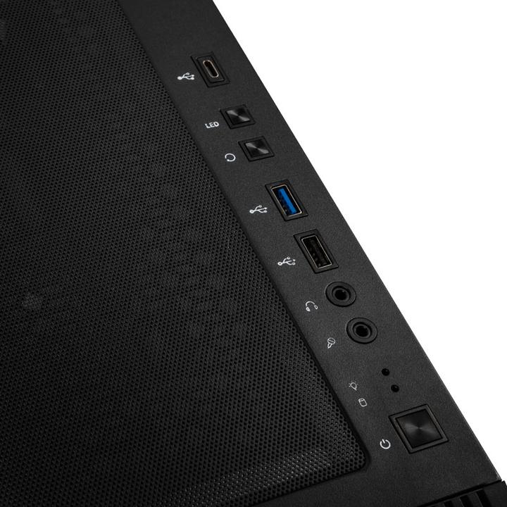 Produktbild Kolink Unity Lateral ARGB Midi-Tower - schwarz (Mini-ITX, ATX, E-ATX, mATX)