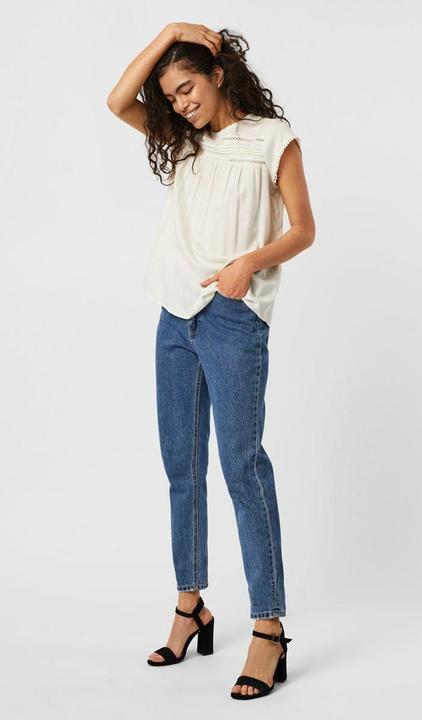 Image du produit Vero Moda Haut en dentelle avec manches courtes (L)